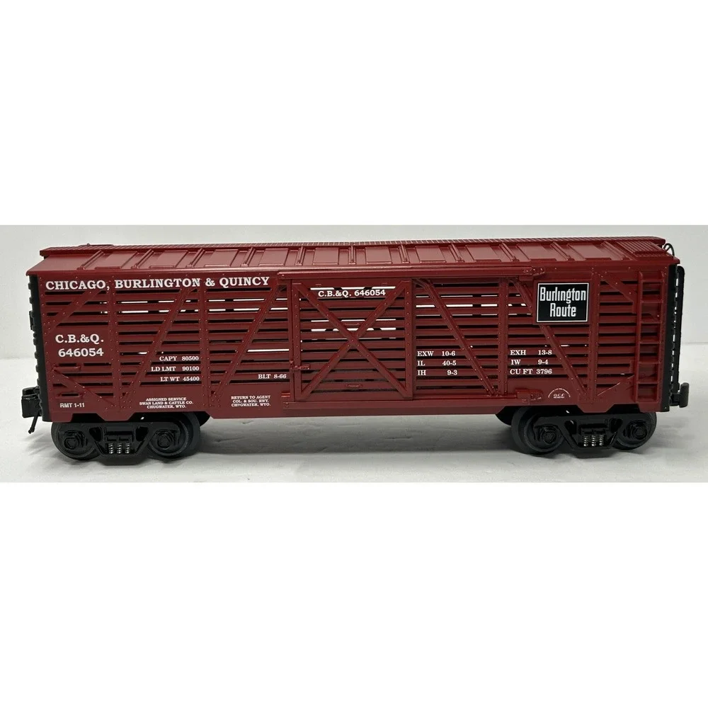 Aristo Craft Trains Classic 64 Series Chicago Burlington‎ Quincy Stock Car EUC